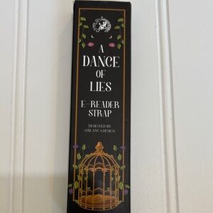 BlancaDesign Black E-Reader Strap